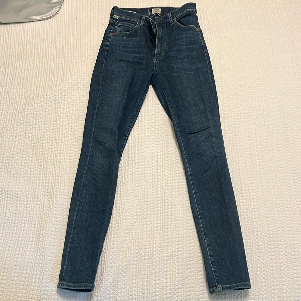 NWOT Chrissy ultra high rise skinny jean. Perfect, stretchy denim!